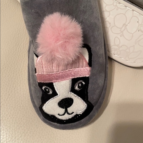 MeMoi Rita Plush Faux Fur Slippers - Memory Foam Insole & Open Toe Design